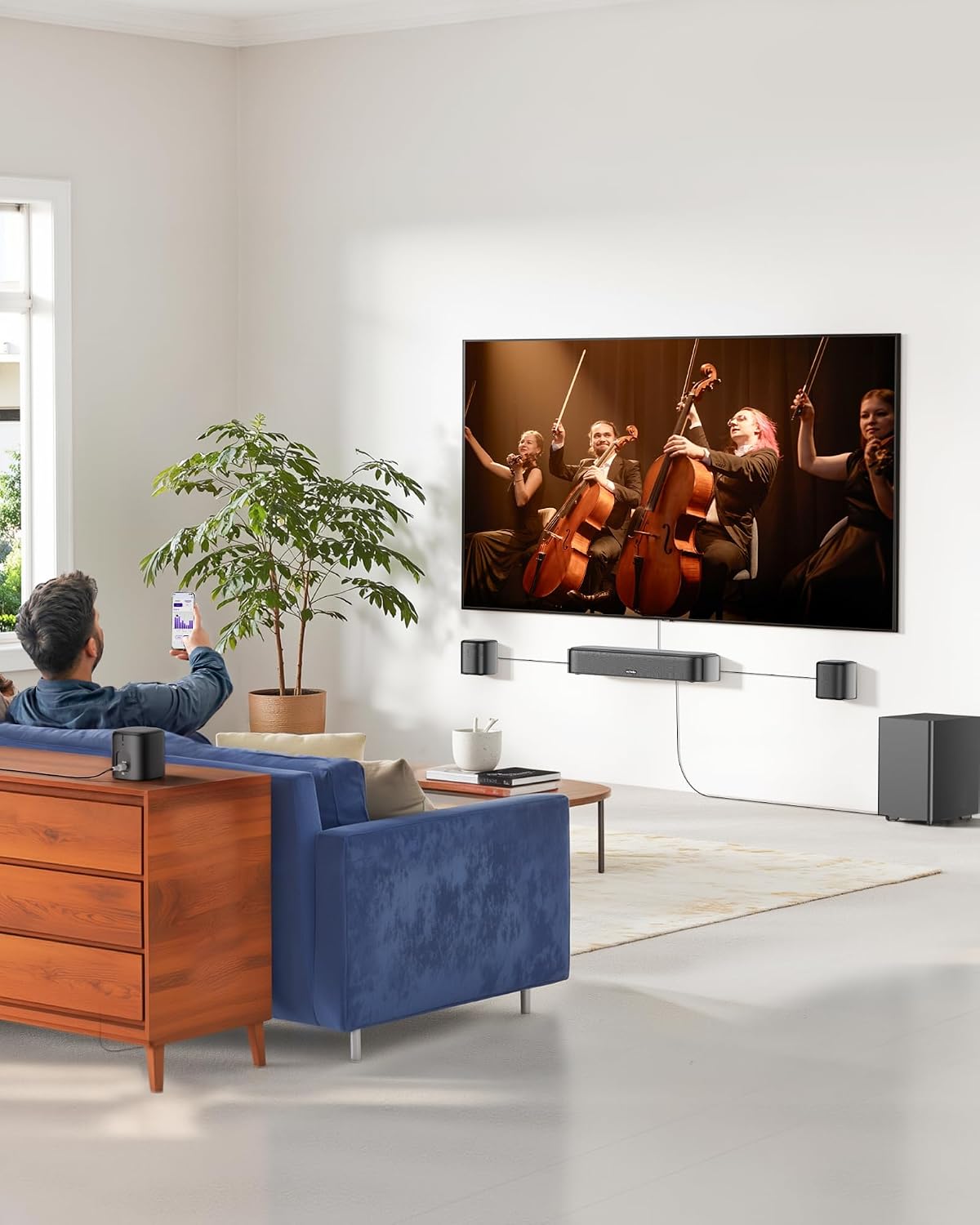 Detalle de ULTIMEA U2624 Aura A60 Pro 7.1ch Dolby Atmos Soundbar System