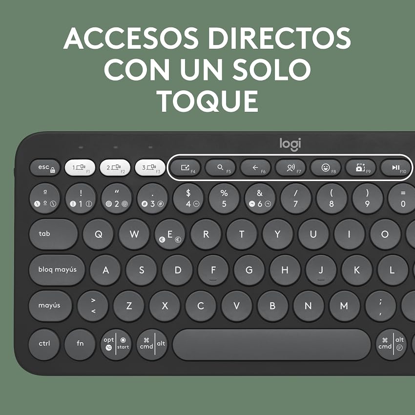 Thumbnail 3 de Logitech Pebble Keys 2 K380s: Teclado Bluetooth Portátil 🖥