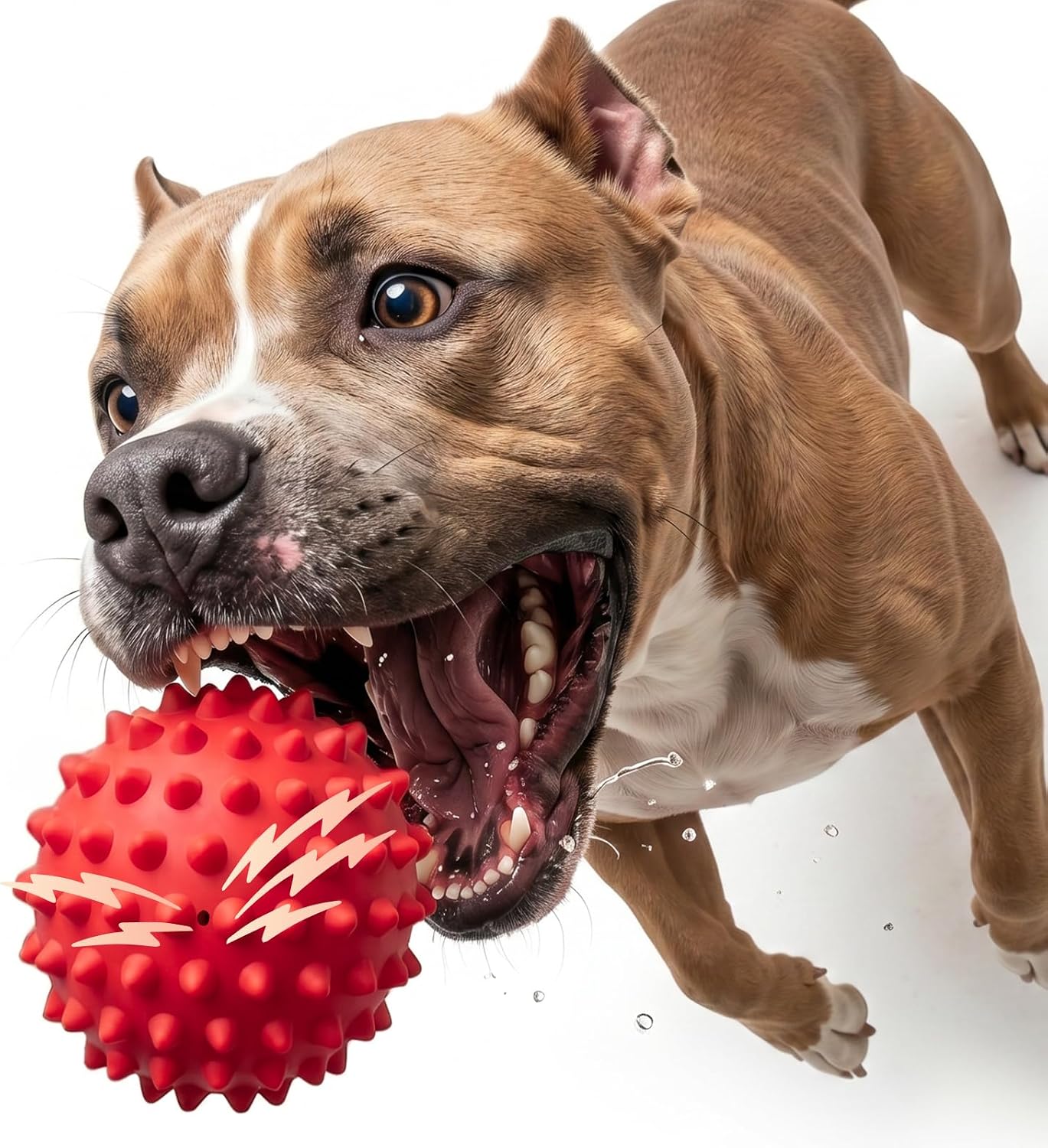 Detalle de Apasiri Dog Chew Ball, 3.5-Inch