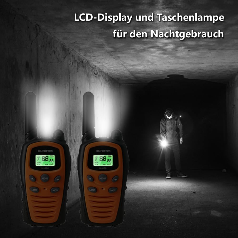 Detalle 2 de Walkie-Talkies für Erwachsene 5 km Reichweite