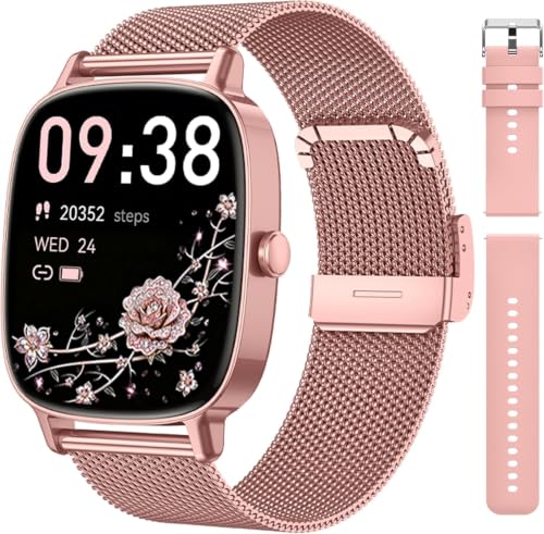 Thumbnail 8 de Smartwatch Damen mit Telefonfunktion von coioc – 1,85" HD Voll-Touchscreen, 120+ Sportmodi, IP68, Herzfrequenz & Schlaftracking
