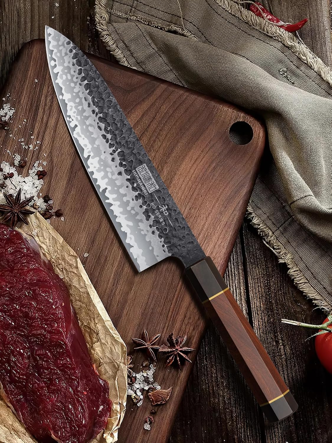 Thumbnail 6 de HOSHANHO Kitchen Knife Set, High-Carbon Steel