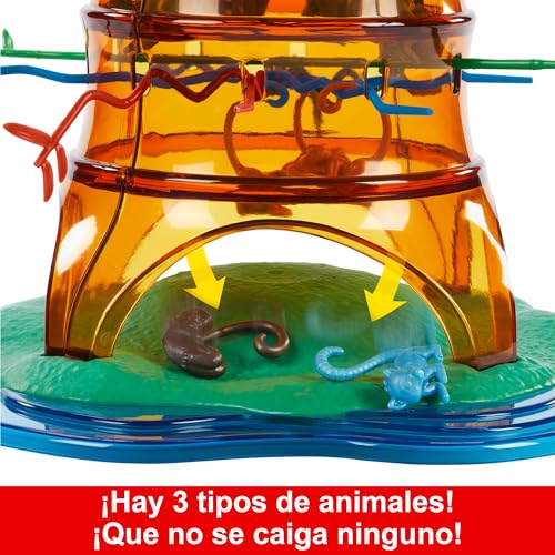 Thumbnail 4 de Mattel Games Tumblin Monkeys Rockin Tree, juego de mesa 🎲