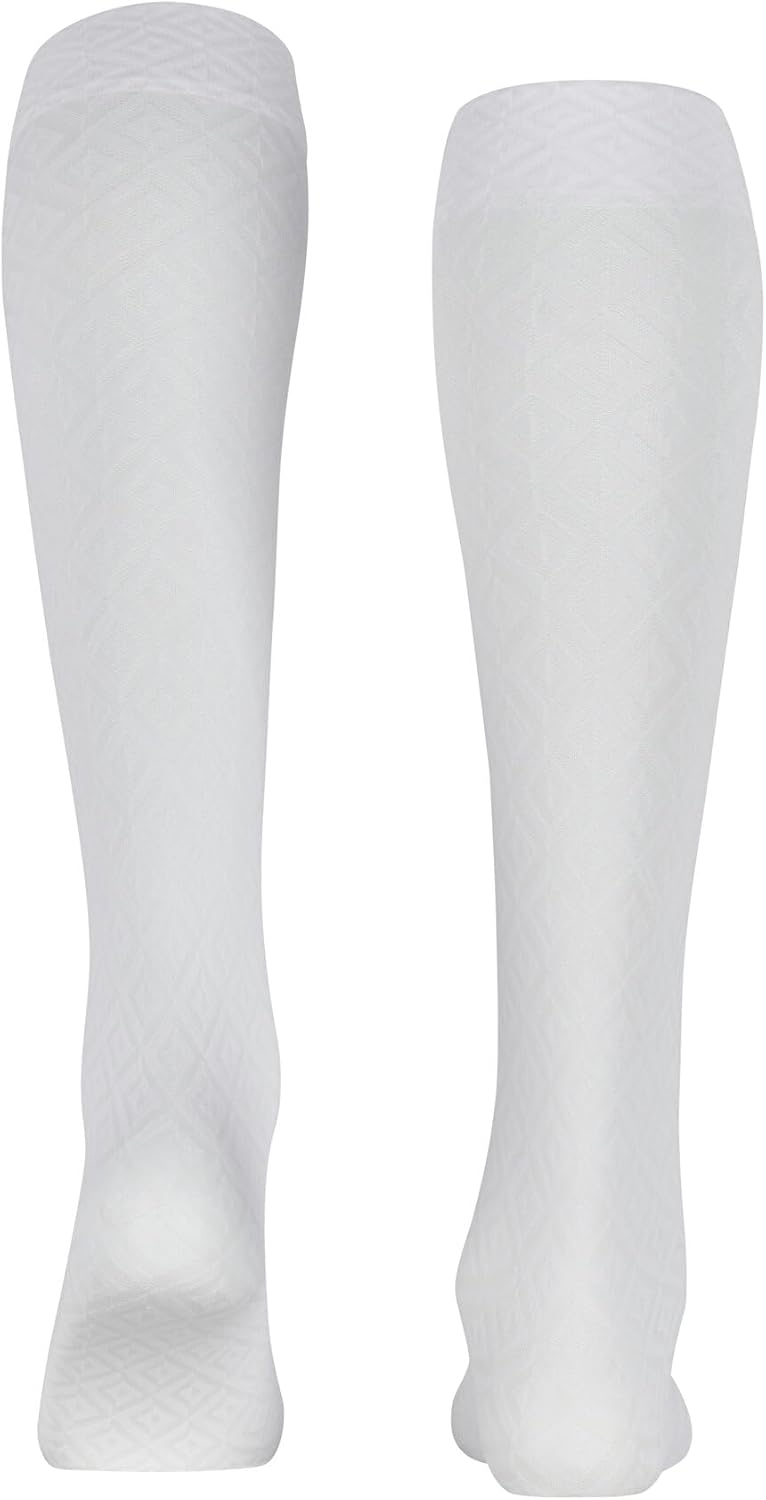 Detalle de FALKE femme Tessellating 25 DEN mi-bas transparents motif tessellé