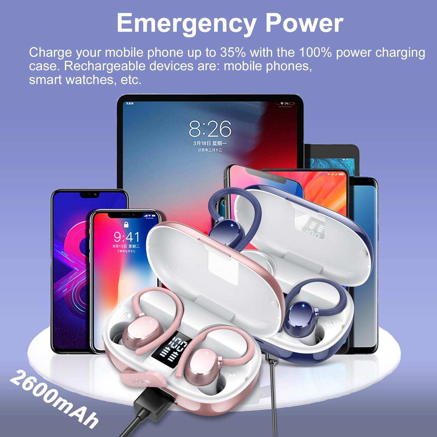 Thumbnail 5 de Wireless Earbuds Sport