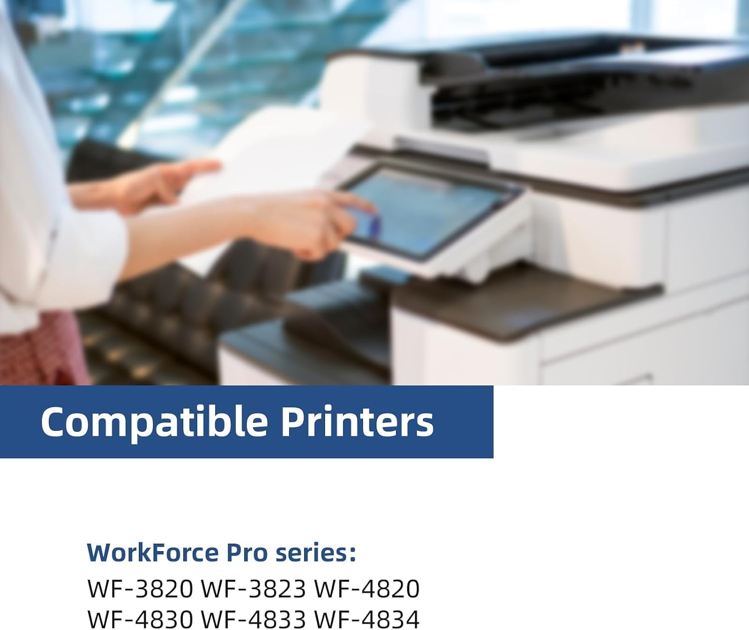 Thumbnail 1 de Skydo Compatible for 822XL Remanufactured Ink Cartridges, 5-Pack for Epson WorkForce Pro
