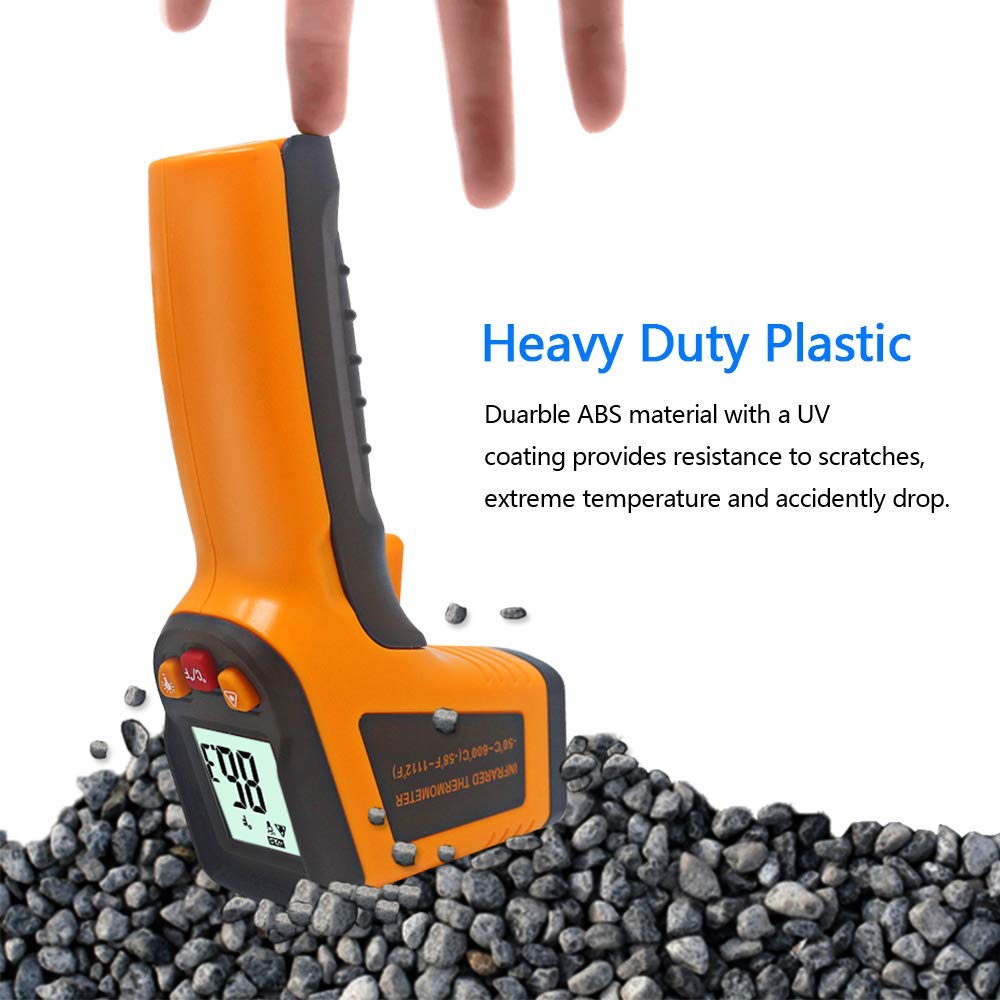 Thumbnail 2 de KETOTEK Termometro a infrarossi senza contatto 600°C 🌡