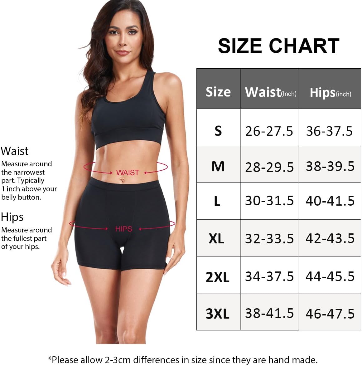 Detalle 2 de wirarpa Women's Modal Boxer Briefs: Ultra-Soft Boyshort Panties (Multipack)