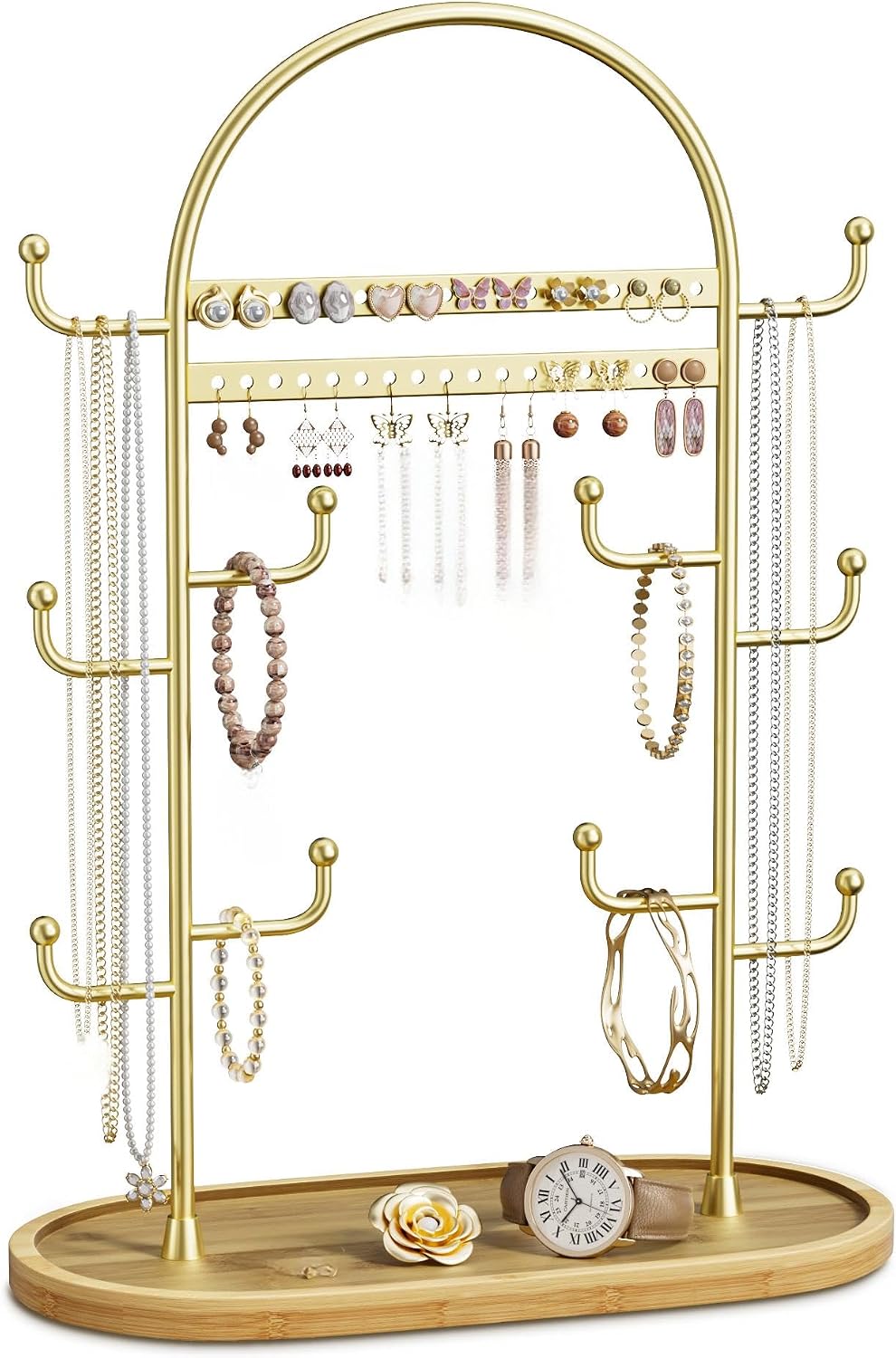 Thumbnail 6 de 12.9 inch jewellery stand organiser