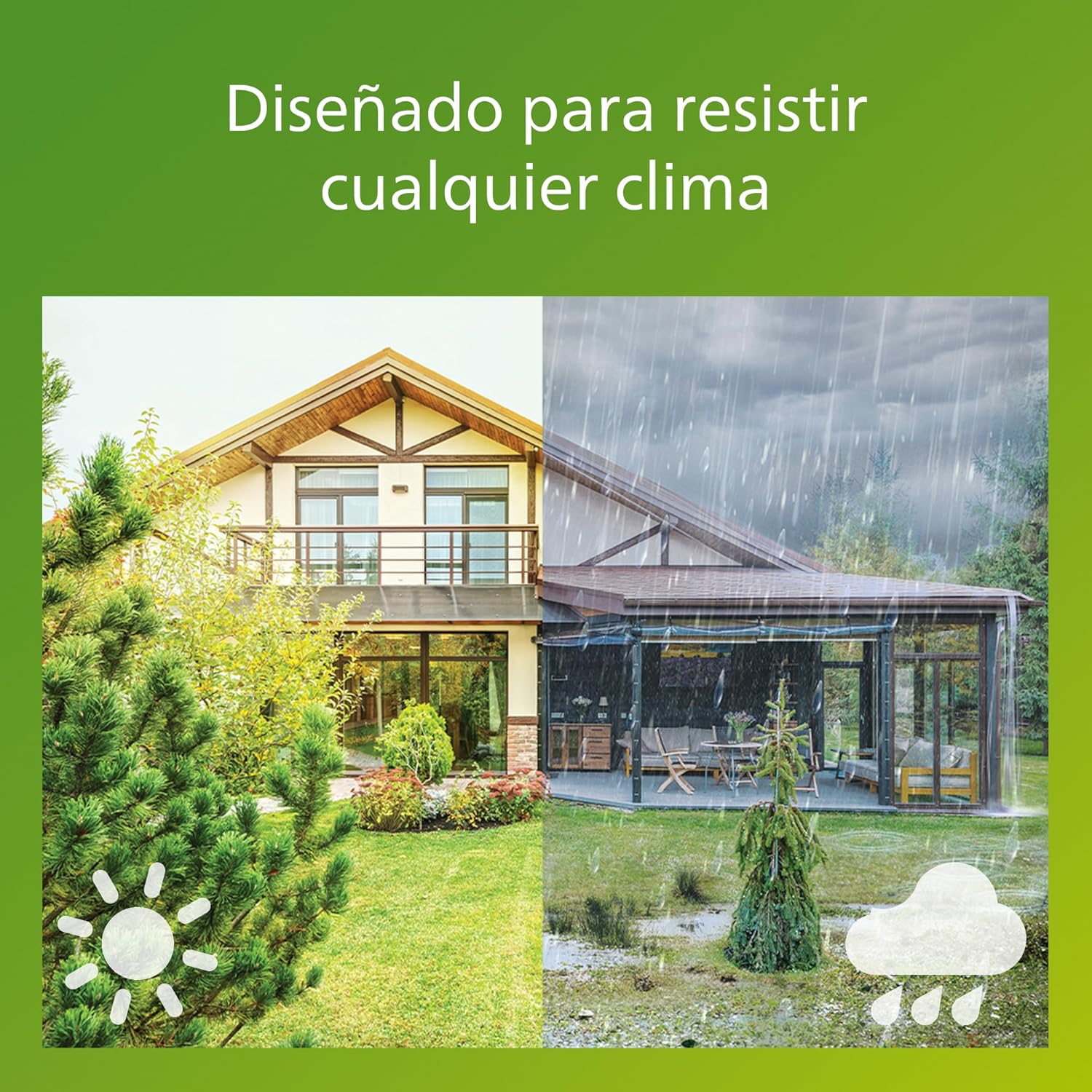 Thumbnail 4 de Philips Tyla Aplique Exterior Solar 18W con Sensor 🌟