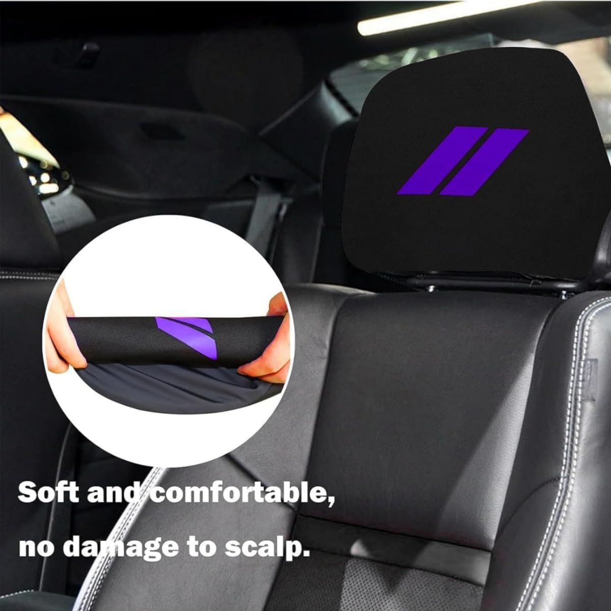 Detalle de Car Seat Headrest Covers, 11 x 10 Inches
