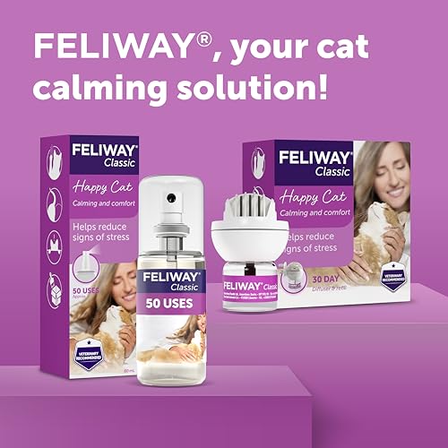 Thumbnail 8 de Feliway Classic Cat Calming Odourless Spray, 60ml