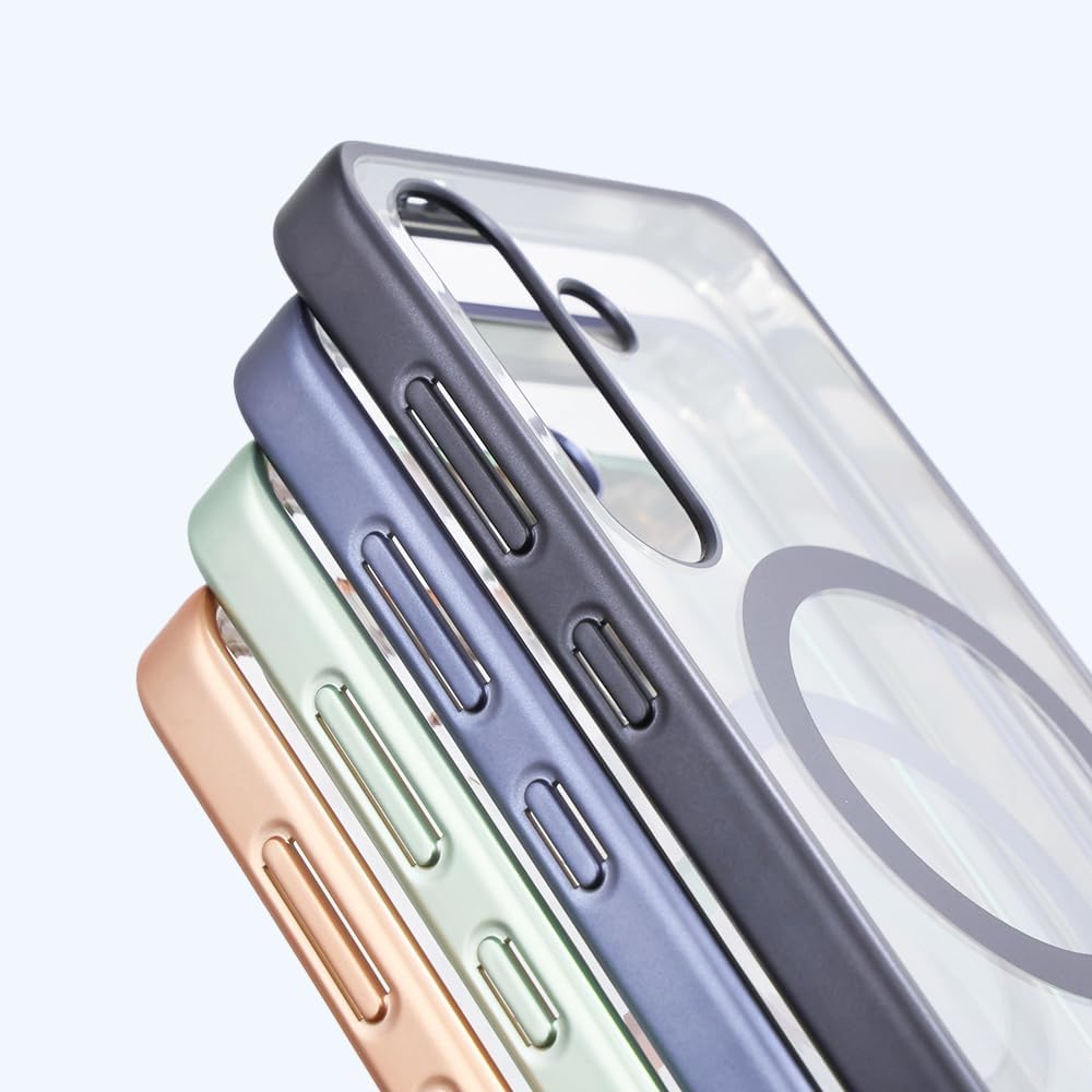 Detalle 2 de レイ・アウト RT-GS25MG3/BM Galaxy S25用ケース マグセーフ対応・耐衝撃・カメラ保護 ブラック