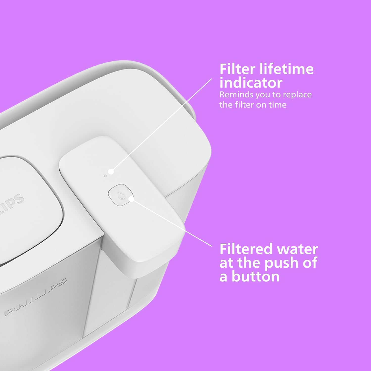 Detalle de Instant Pitcher filter 3 pack for Philips