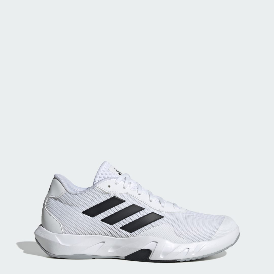 Detalle de Zapatilla Amplimove Trainer de Adidas: comodidad para el día a día en blanco