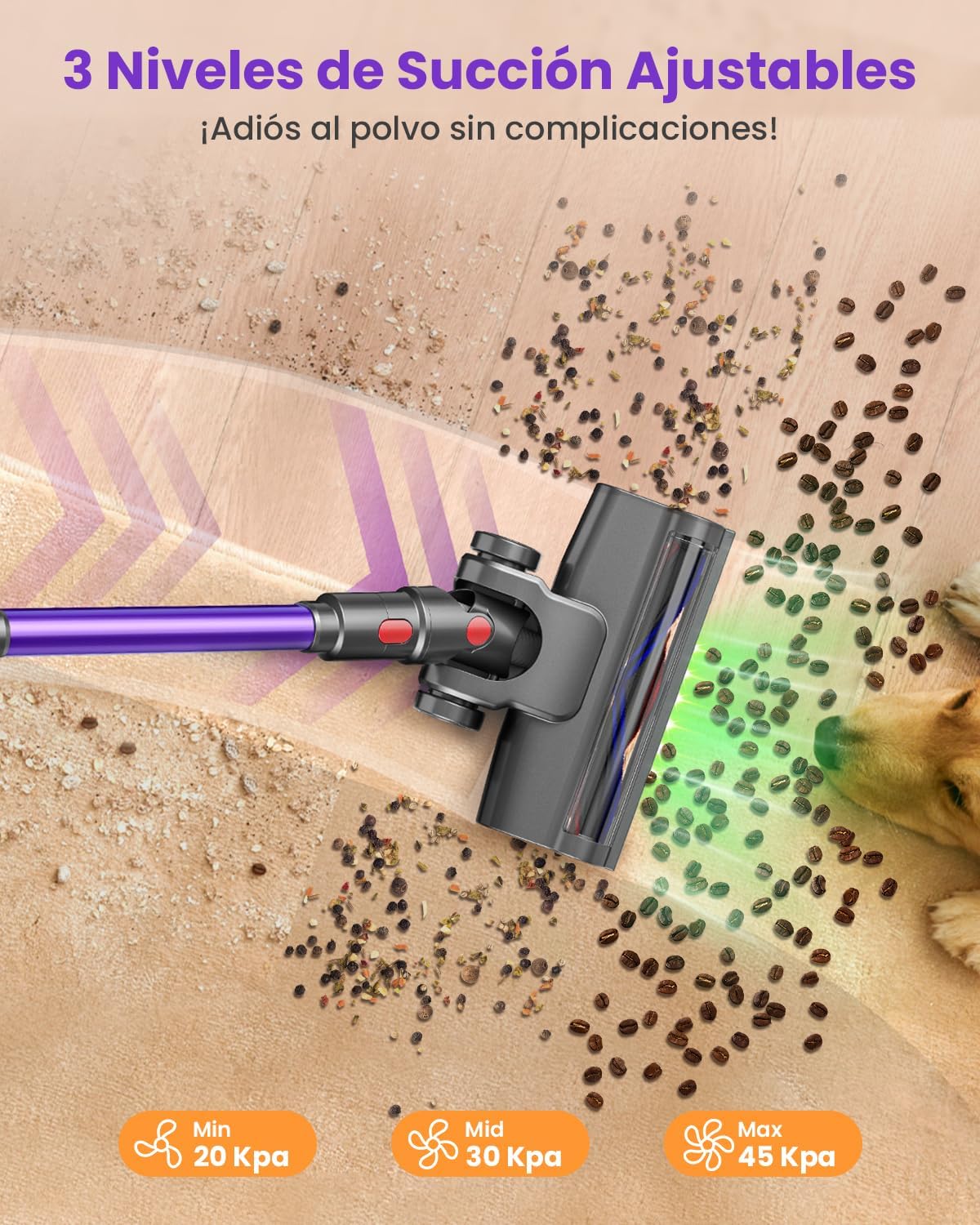 Thumbnail 2 de Aspiradora 550W 45 kPa sin cable 1,6 L