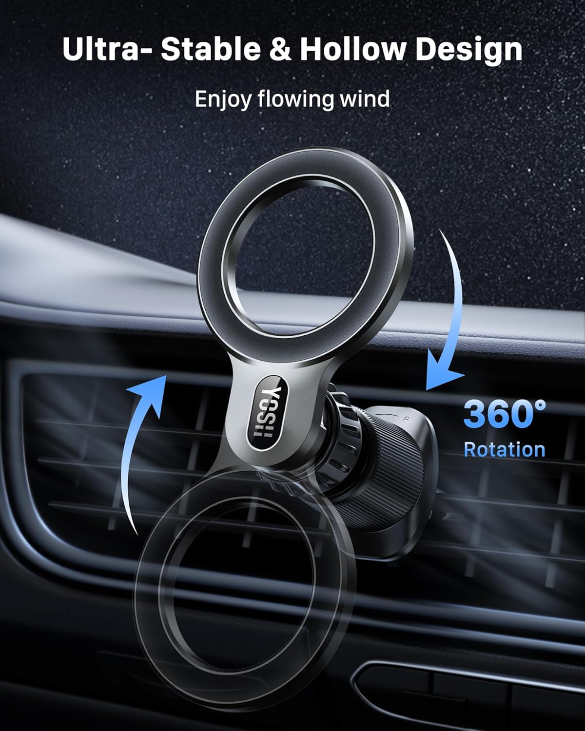 Thumbnail 5 de YOSH Soporte Móvil Coche MagSafe para iPhone y Android 🚗