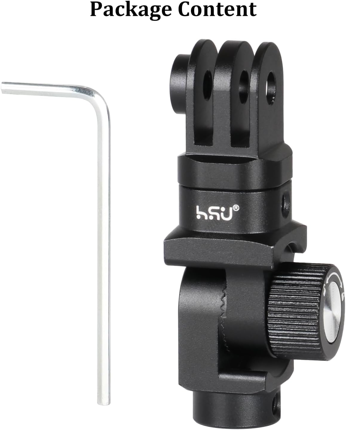 Thumbnail 5 de HSU Tripod Mount Adapter 180° for GoPro