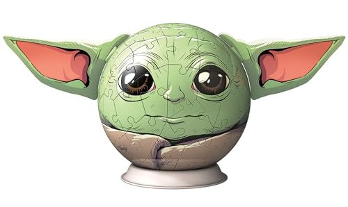Detalle 2 de Ravensburger Grogu 3D, puzzle 72 piezas para niños 🧩