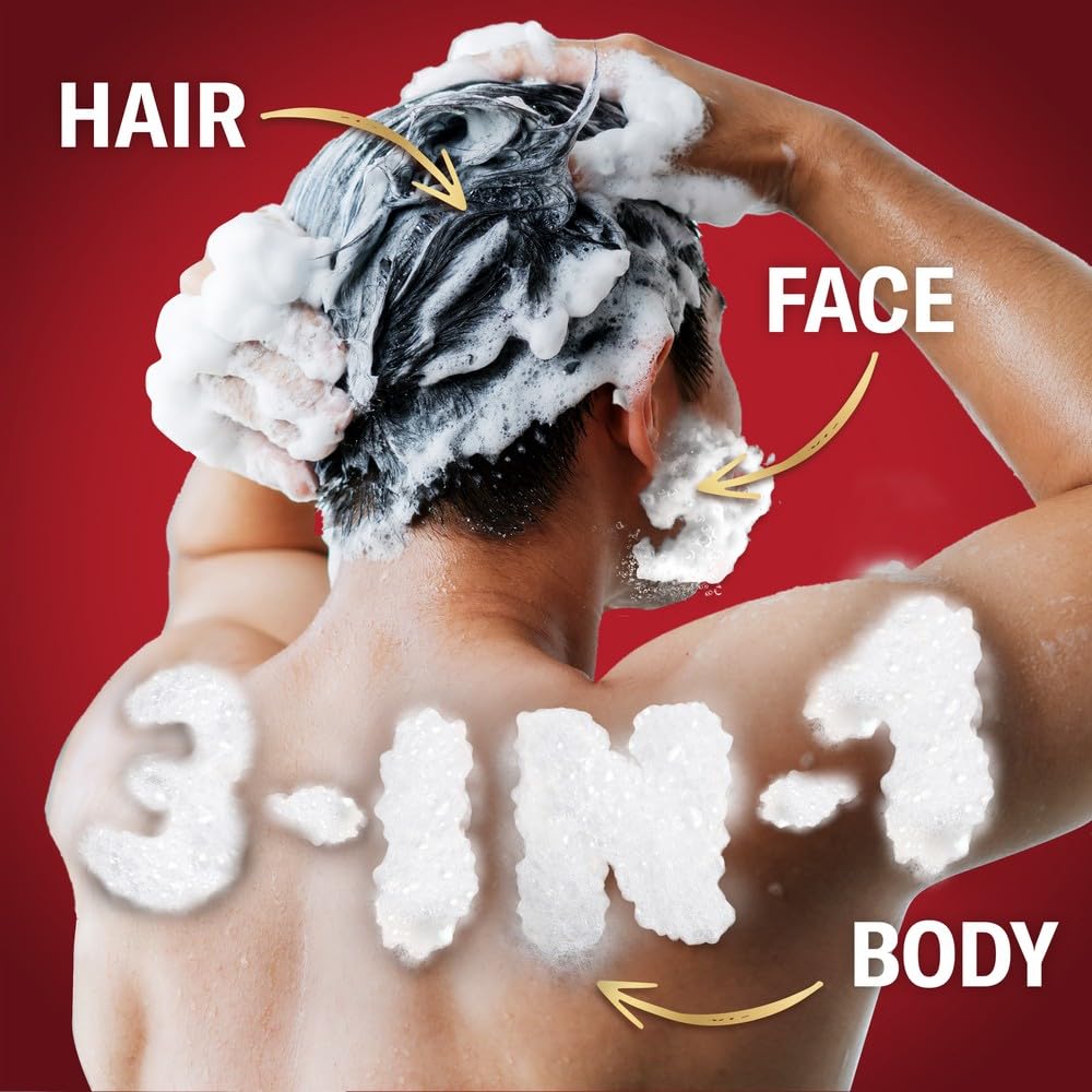 Thumbnail 3 de Old Spice Super Mario Galaxy Movie Special Edition 3-in-1 Duschgel für Haare, Gesicht und Körper (1.000 ml) – Wolfthorn-Duft
