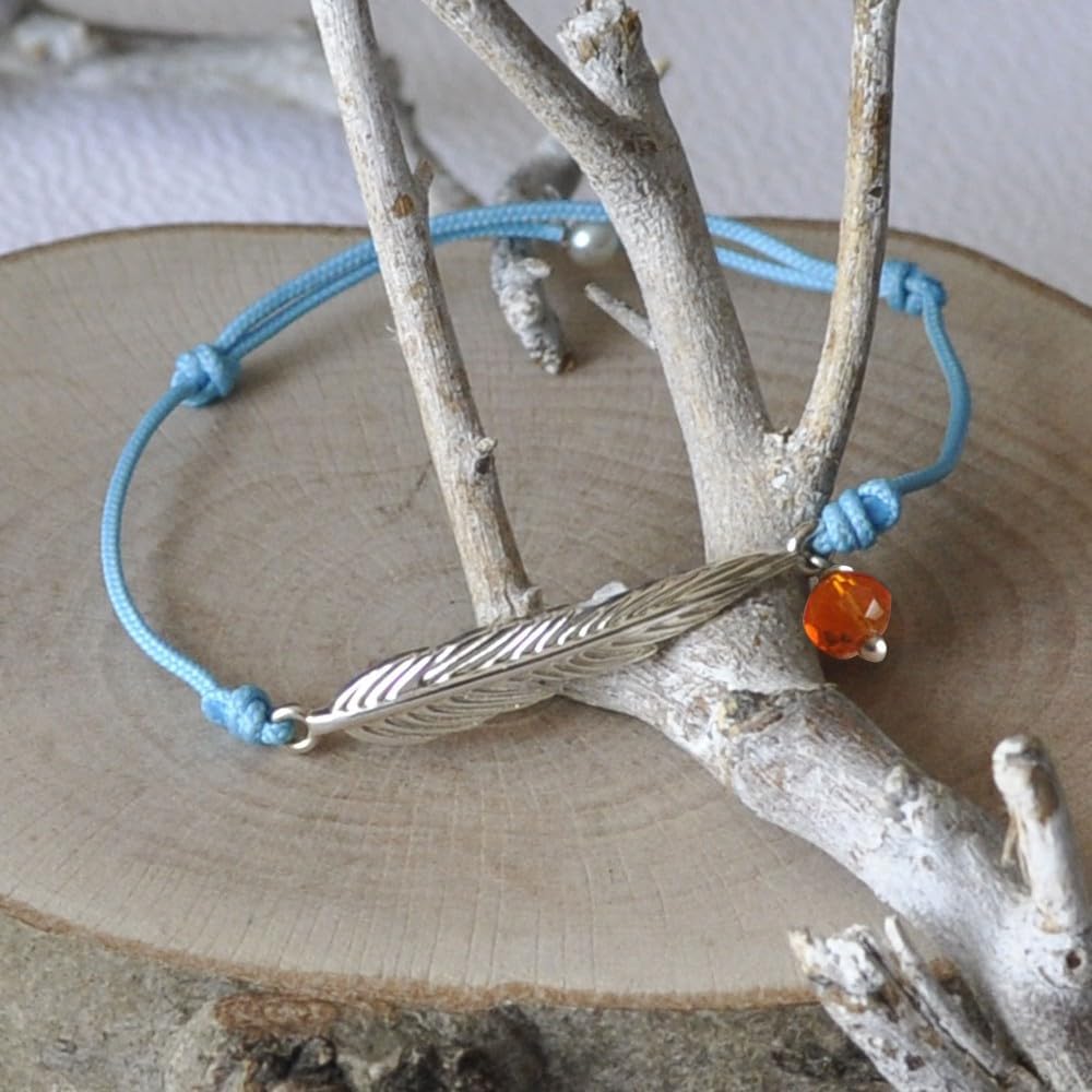 Thumbnail 2 de Bracciale Les Poulettes Bijoux in ottone argentato e perle sfaccettate