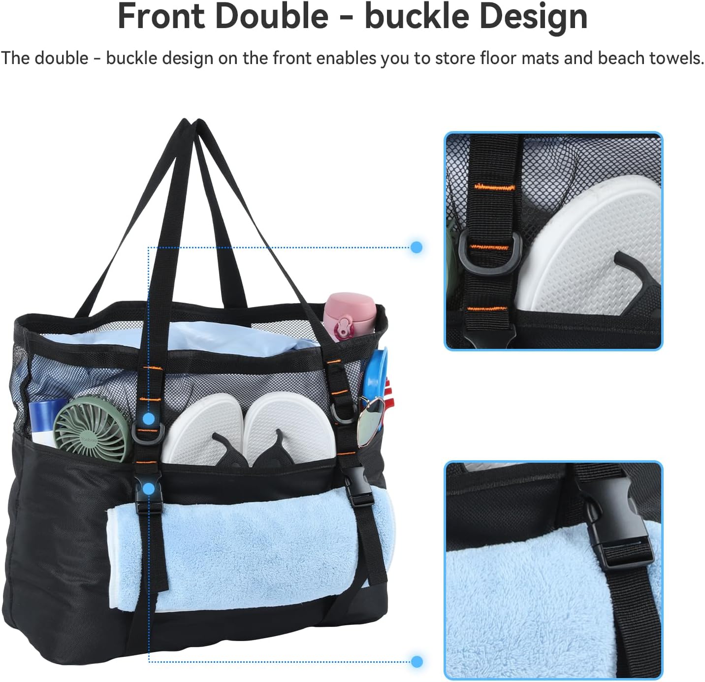 Detalle 1 de Cozary Borsa Mare Grande 40L da spiaggia