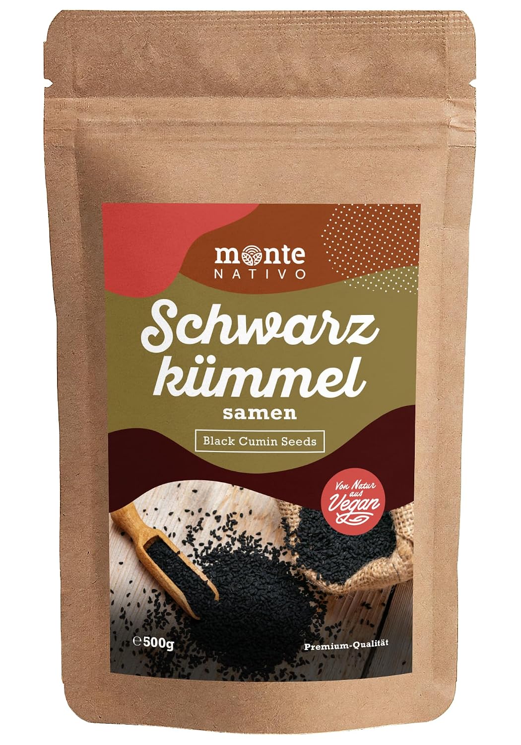 Detalle 2 de Muskatnuss ganz Monte Nativo (150 g) – aromatische Gewürznuss für Küche