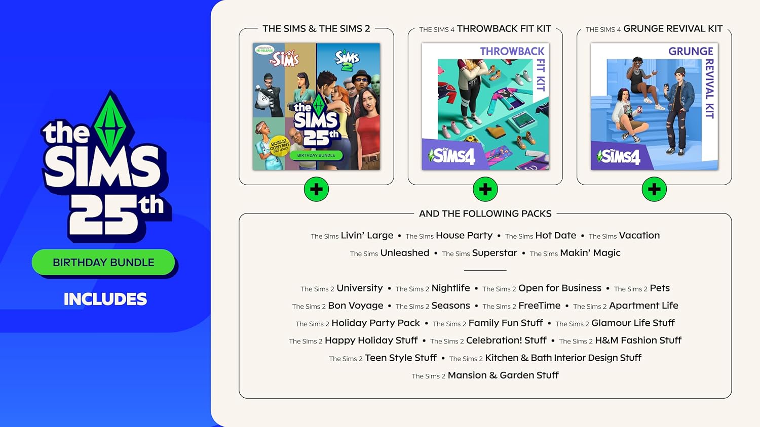 Thumbnail 1 de The Sims 25th Birthday Bundle download code