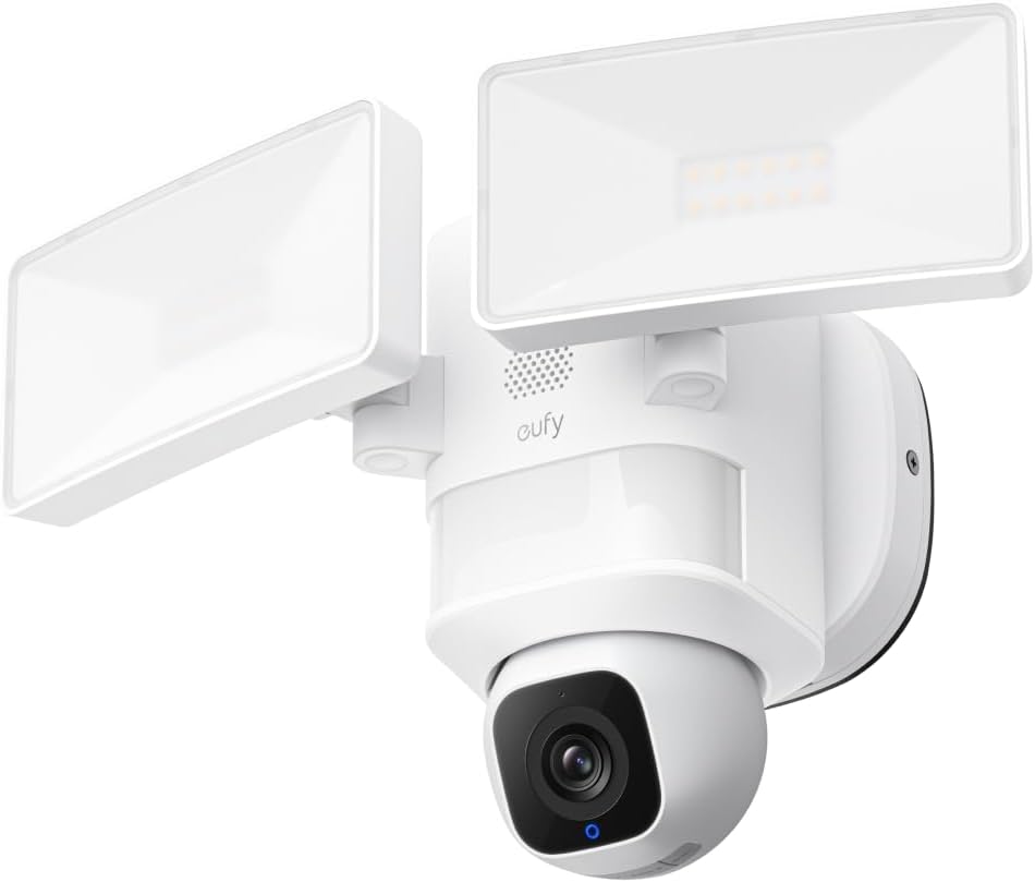 Detalle de eufy Security Floodlight Cam E30 2K, 2.000 lúmenes