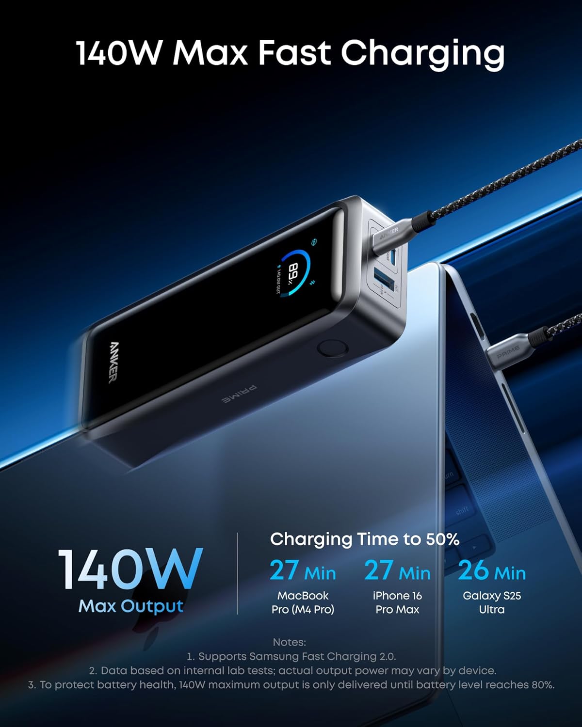 Thumbnail 2 de Anker Prime 26,250mAh Power Bank