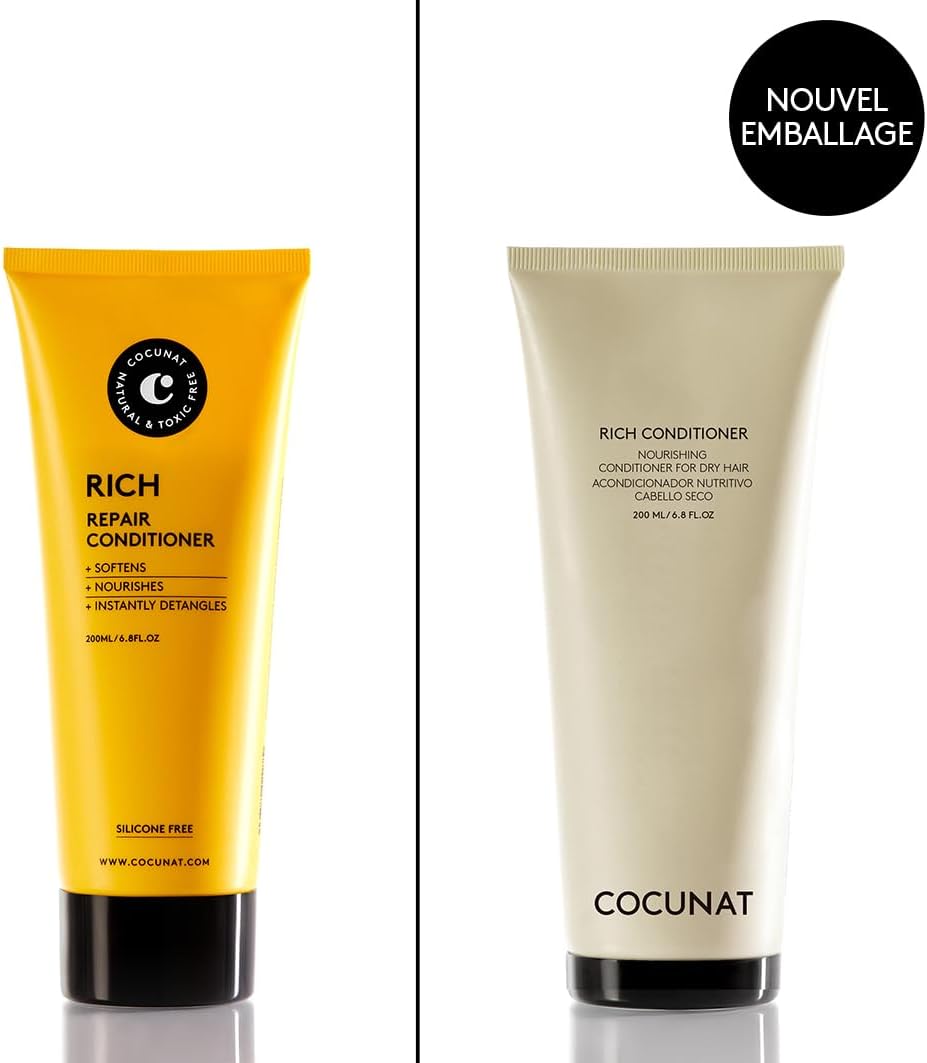 Detalle de COCUNAT Rich Après-shampoing 200 ml