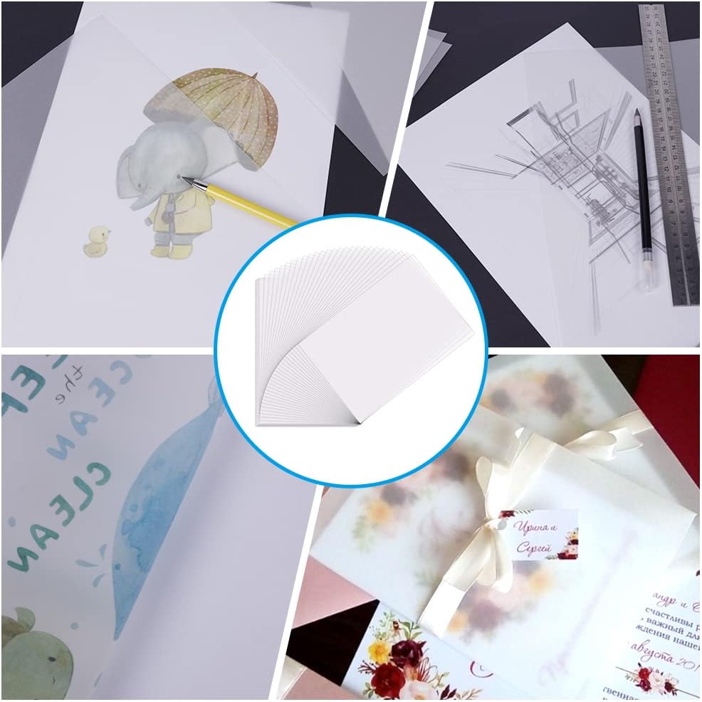 Thumbnail 6 de OSDUE calqueerpapier A4, 50 vellen, 53 g/m², transparant