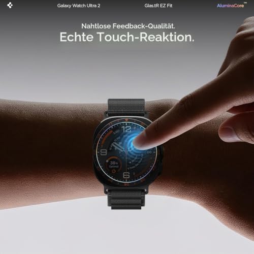 Thumbnail 5 de Spigen EZ Fit Schutzfolie [2P] für Samsung Galaxy Watch Ultra 2, 47mm – Blasenfreies Anbringen