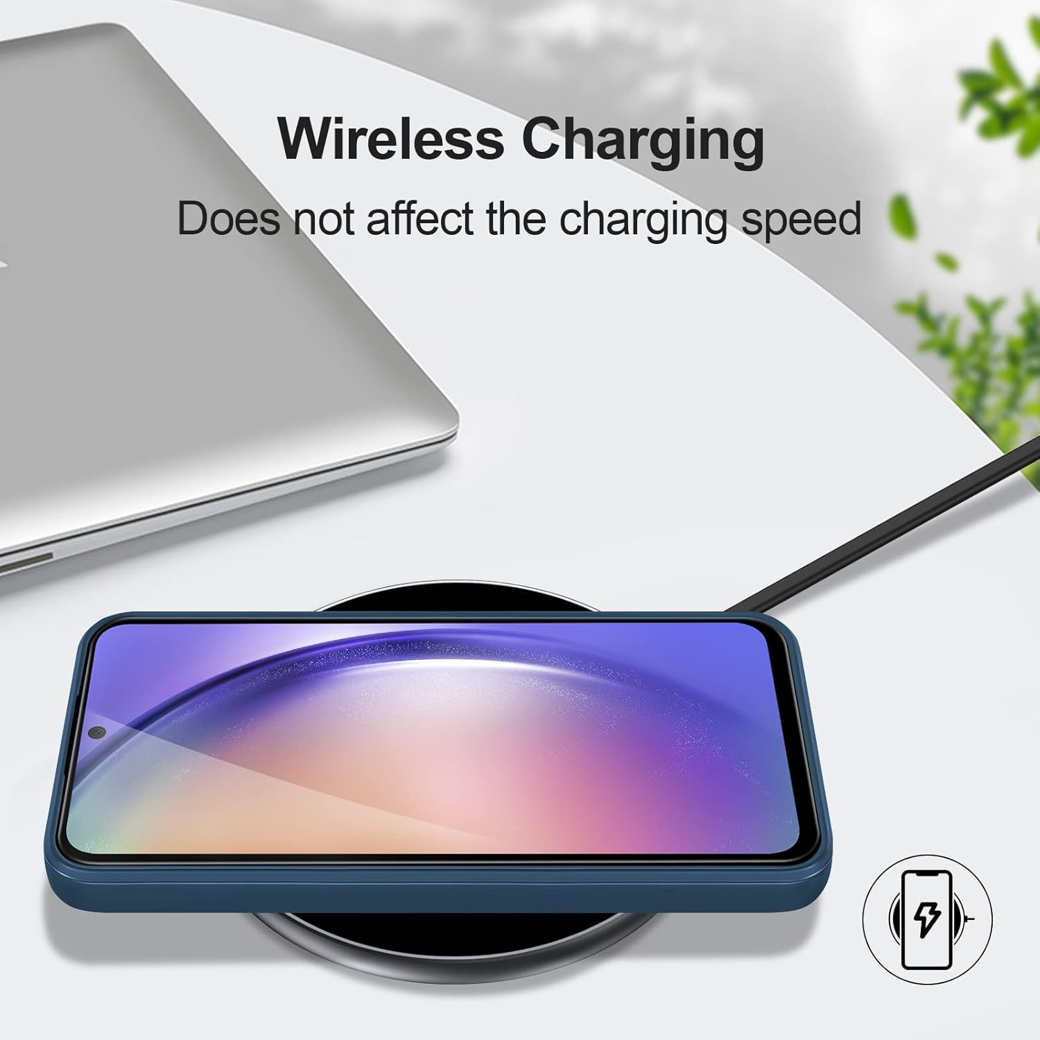 Thumbnail 6 de GiiYoon Hülle für Samsung Galaxy A54 5G – perfekter Rundumschutz aus Liquid Silicone, Blau