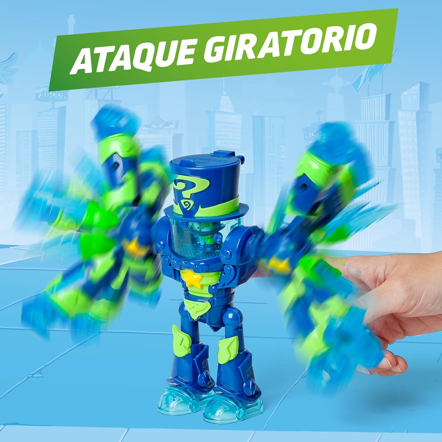 Thumbnail 6 de SUPERTHINGS – Ultra Striker Enigma: Robot Ultra Striker de la Serie Kazoom Power