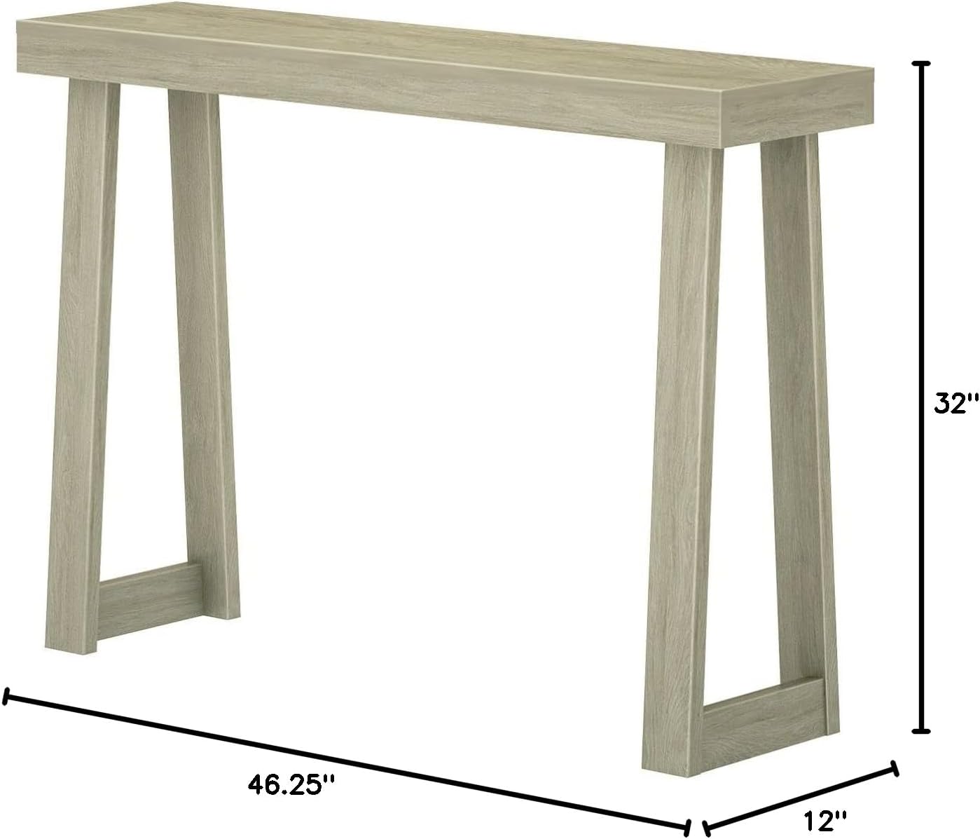 Detalle de Plank+Beam Console Table, 46 Inch