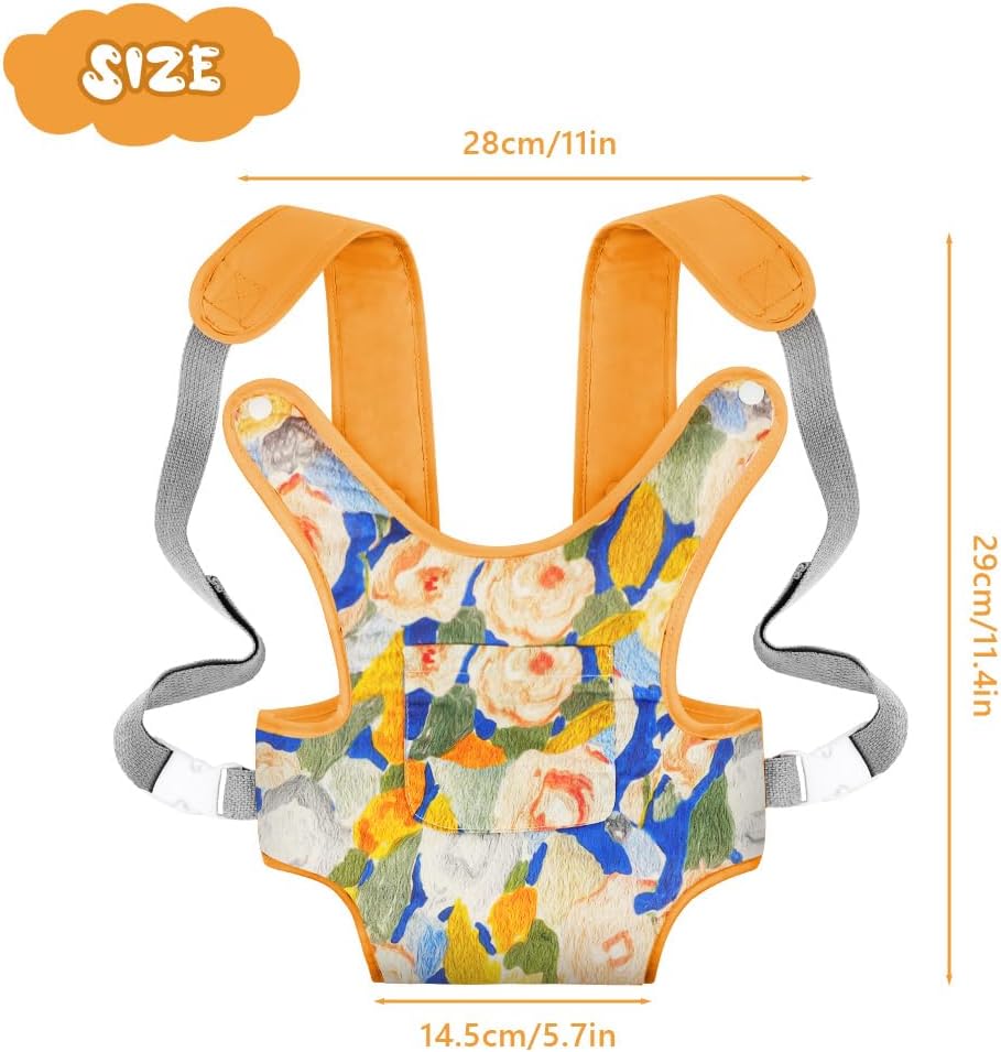 Detalle 2 de Aolso Baby Doll Carrier for 14–18" dolls
