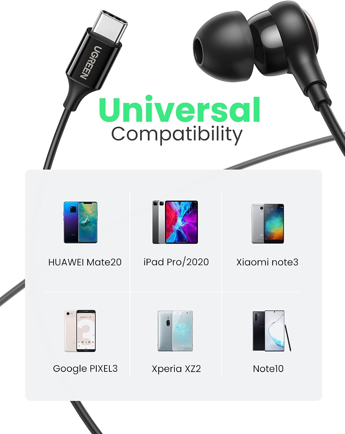 Thumbnail 6 de UGREEN HiTune USB C headphones with microphone