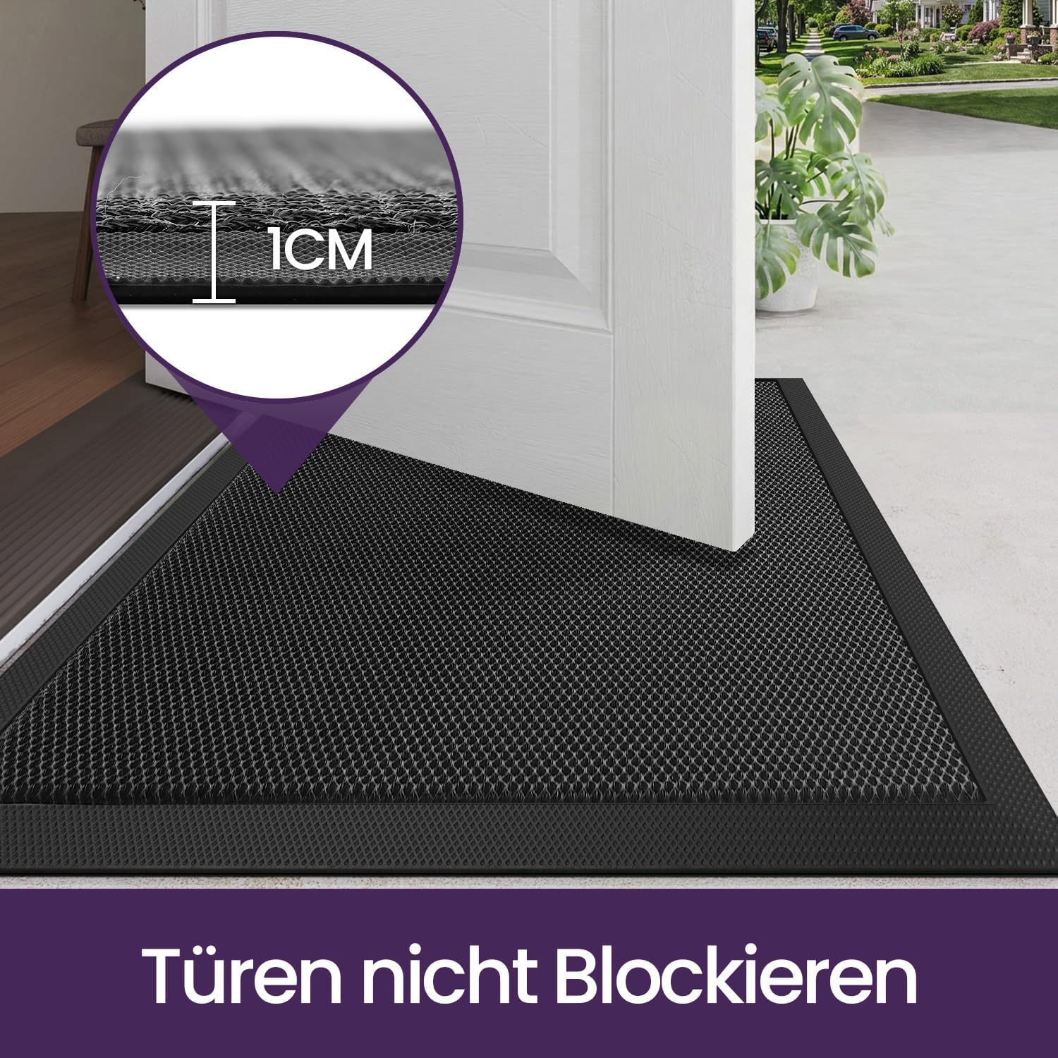 Thumbnail 6 de DEXI Fußmatte außen 60 x 90 cm rutschfest