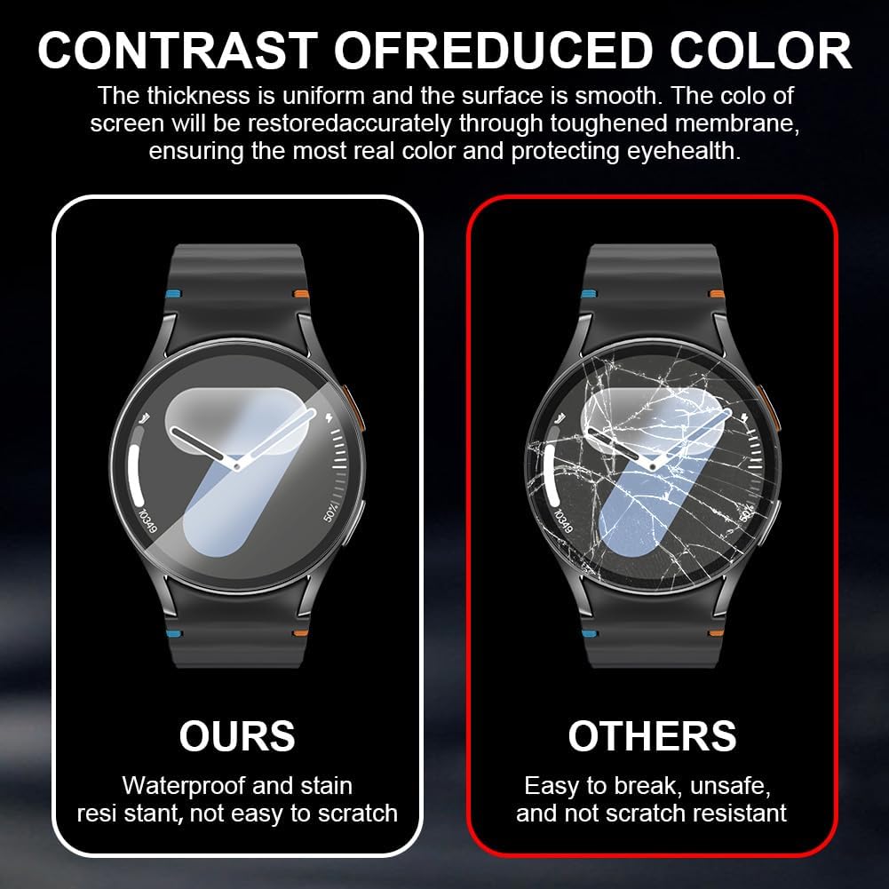 Thumbnail 4 de AOOSU Screen Protector for Samsung Galaxy Watch 44mm