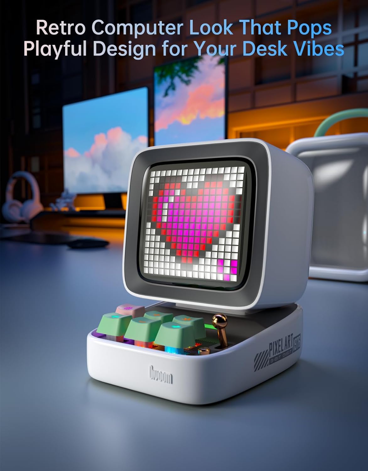 Thumbnail 5 de Divoom Ditoo Pixel Art Speaker with LED Screen 🕹