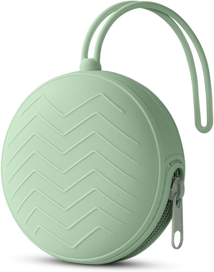 Aolso Porta Succhietto in Silicone: custodia viaggio per ciucci in silicone lavabile e pratica