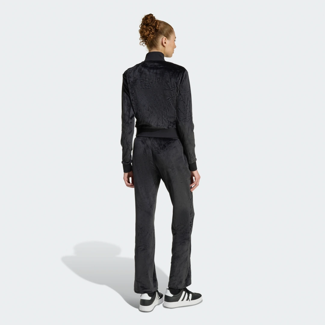 Detalle 2 de Adidas Chándal Glam Velvet Negro