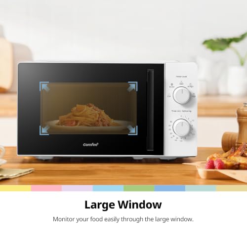 Detalle de COMFEE' 20L Compact White Microwave Oven (CMO-MM20L2NFPF(WH))