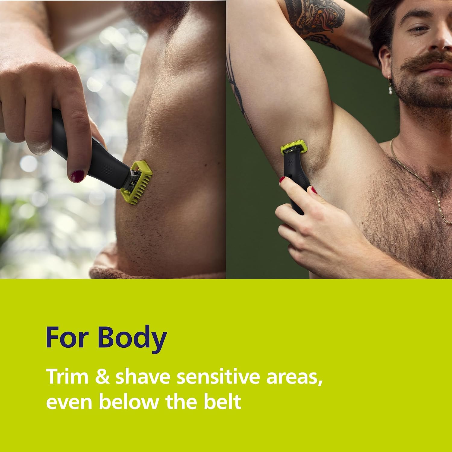 Thumbnail 2 de Philips OneBlade Pro 360: Face & Body Trimmer, Shaver & Groomer (QP6552/30)