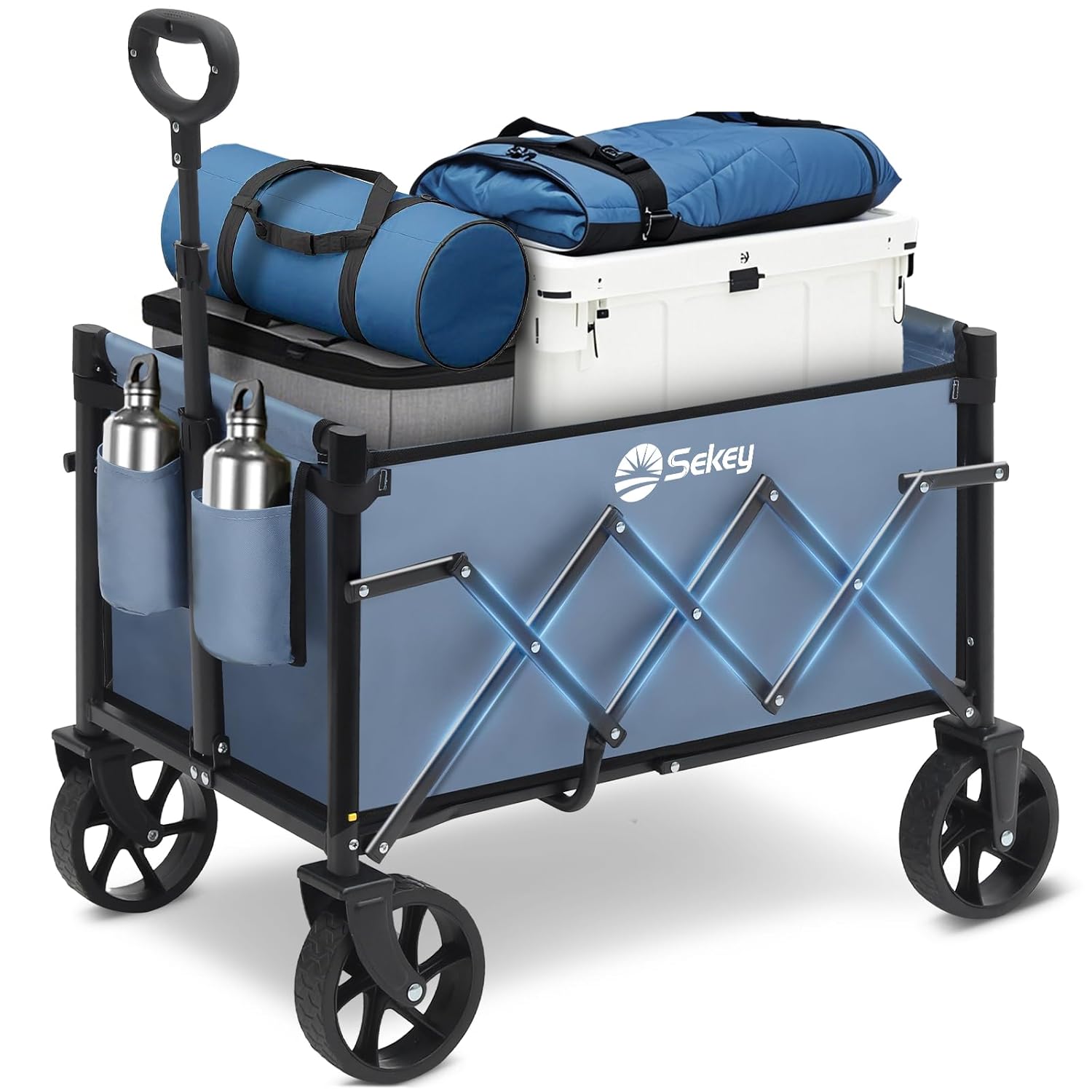 Sekey Carro Plegable 60L Azul 80kg