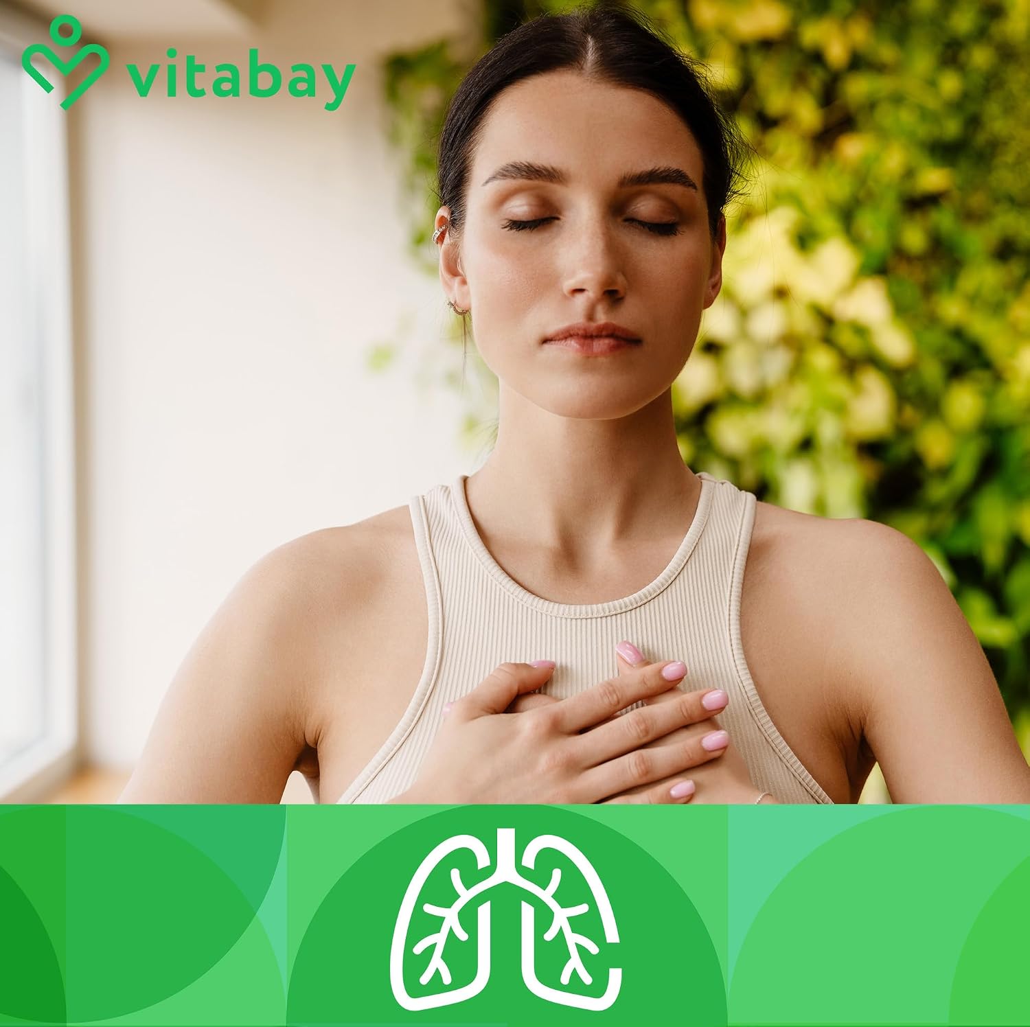 Detalle de Vitabay NAC 600 mg – 120 vegane Kapseln mit N-Acetyl-L-Cystein