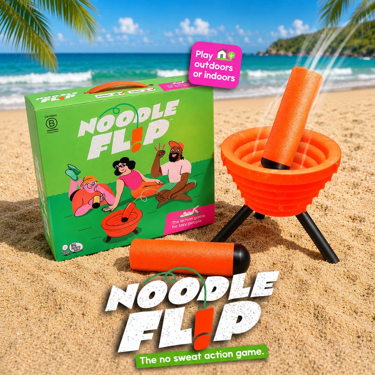 Detalle de Noodle Flip | The No-Sweat Action Game for Outdoor Fun