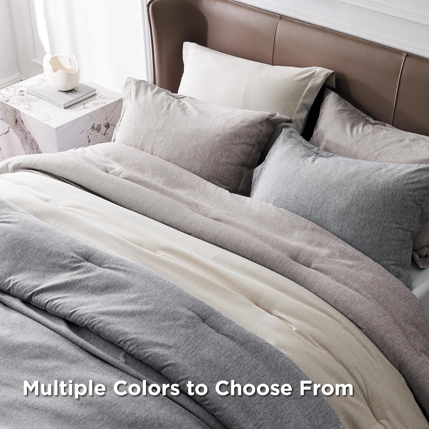 Detalle de Bedsure Twin Comforter Set, Twin XL
