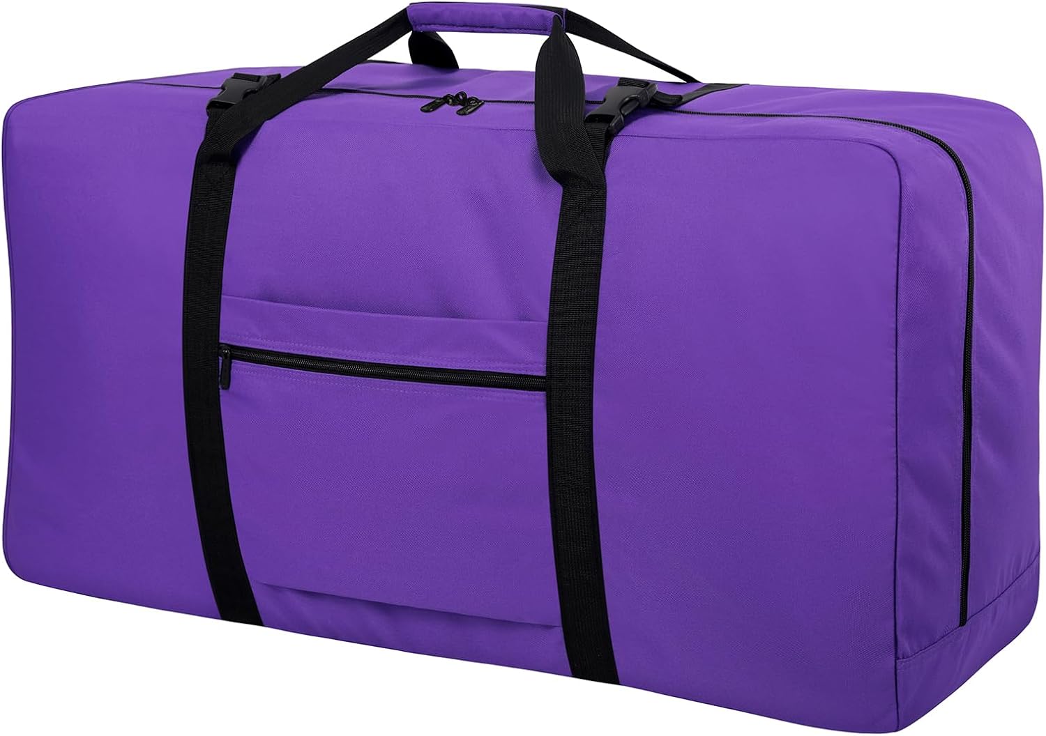Surdimensionné Sac de Voyage Pliable 110L – Grand Léger Violet, pratique pour camping et weekends